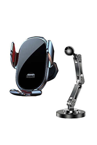 Choice7 Metal Paste Edition Universal Car Phone Charger Holder 360° Rotation ...