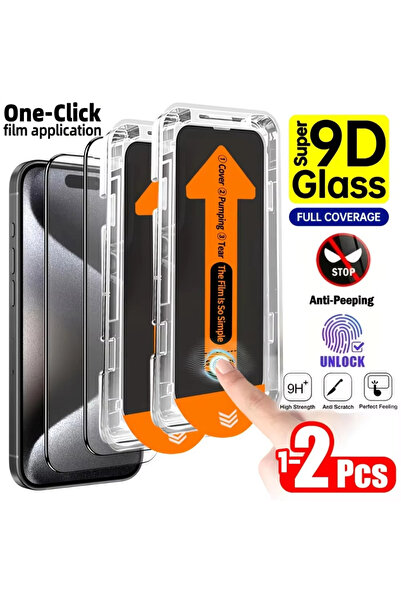 Choice1 2Pcs Poco X8 Pro Max 1-2Pcs Privacy Full Cover Screen Protector For P...