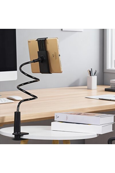 Choice1 أسود 360 °   حامل قابل للتعديل للهواتف والأجهزة اللوحية، بتصميم قابل ...