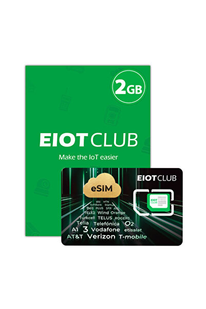 Choice1 بطاقة eSIM مع 2 جيجابايت من ذاكرة EIOTCLUB، بطاقة ESIM فعلية من نوع P...