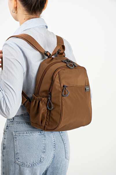 WİKİDAYS.S MODA TRENDİ Multi-Compartment Fabric Women's Backpack - Lightweigh...