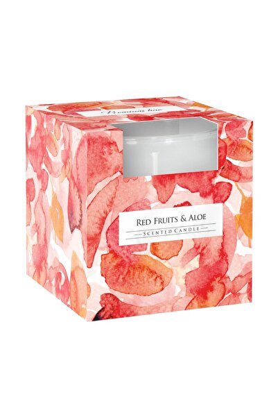 LCA Set 2 x Lumanare Parfumata in Pahar Fructe Rosii si Aloe, 18 Ore