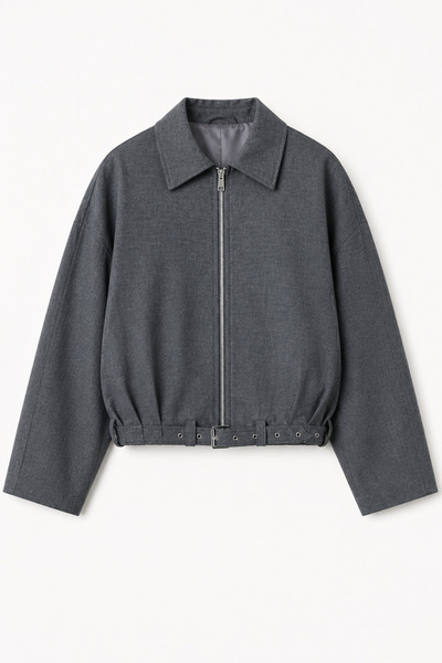 moda armanc Women's Oversize Belted Bomber Jacket |   New Season Stylish Jacket