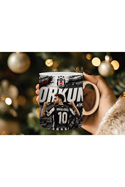 Evion Orkun Kökçü Black and White Fan Trophy – Football Player Themed Black a...