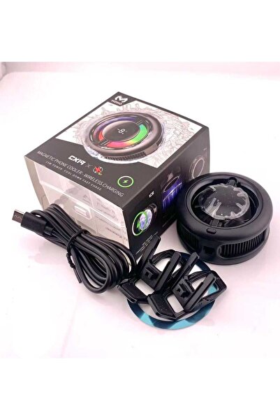 PopZa RGB Gaming Cooler CX19 – Ultimate Phone Cooler with Real-Time Temp Moni...