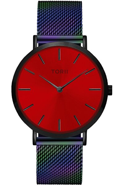 Torii Ceas unisex B38MM.TB — roșu, clasic la modă