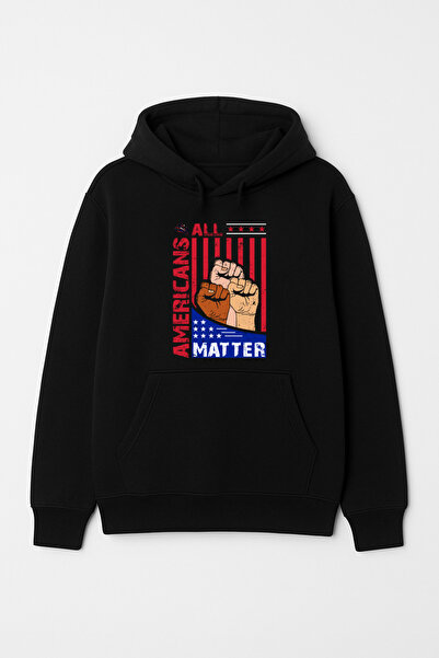 CALKARCOLLECTION All Americans Matter Unisex Hooded Sweatshirt (Hoodie)