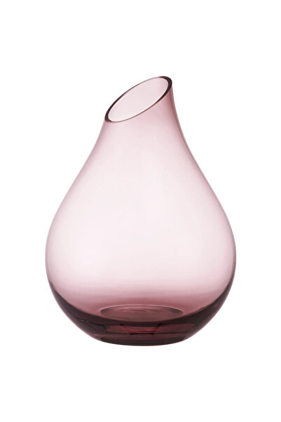 IKEA SANNOLIK cam vazo , pembe, 17 cm