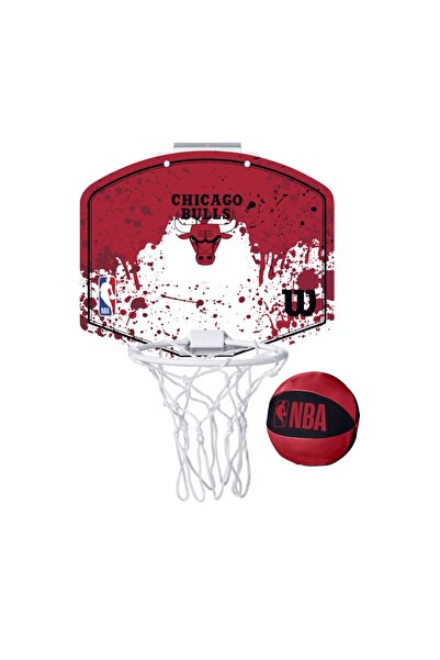 Wilson Μίνι Μπασκέτα Ομάδας NBA Σικάγο Μπουλς WTBA1302CHI Κόκκινο