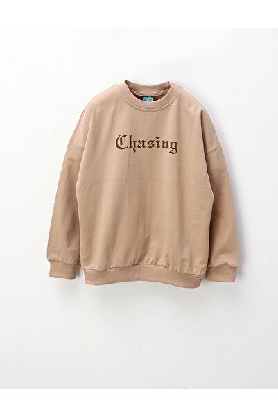 MiniKids Bluza Chasing, bej