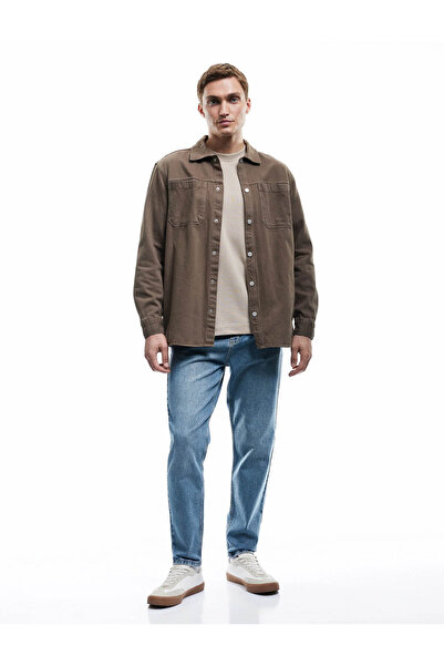Koton Τζιν παντελόνι ανδρικό Joe Indigo 7Wam40043Nd