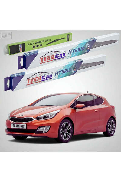 TEAMCAR Υαλοκαθαριστήρες Kia Pro Ceed II JD 2013-σήμερα |   Εμπρός και Πίσω Υ...