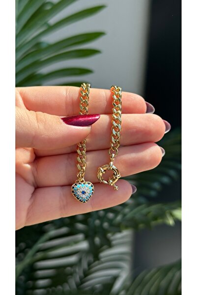 alysa jewelry سوار Xuping المضاد للصدأ مع خرزة العين الشريرة