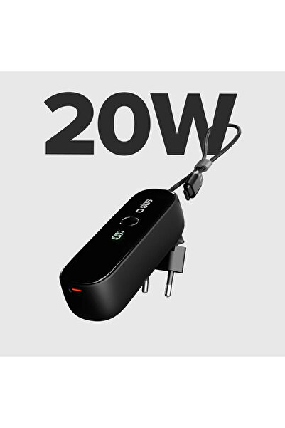 SBS Prizli 5000mAh PD 20W Hibrit Powerbank