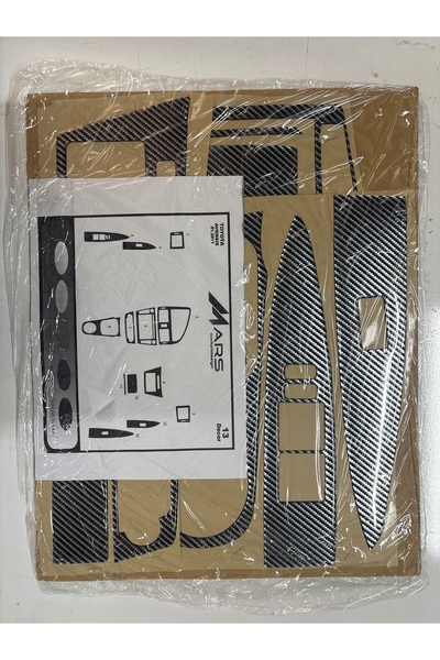 Marscockpitdesign Toyota Avensis Console-Torpedo Covering 2011 13 Pieces