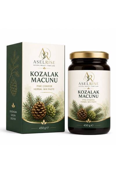 ASELRİSE Kozalak Macunu – Çam Kozalağı Macunu – Çam Kozalağı Özlü Geleneksel ...