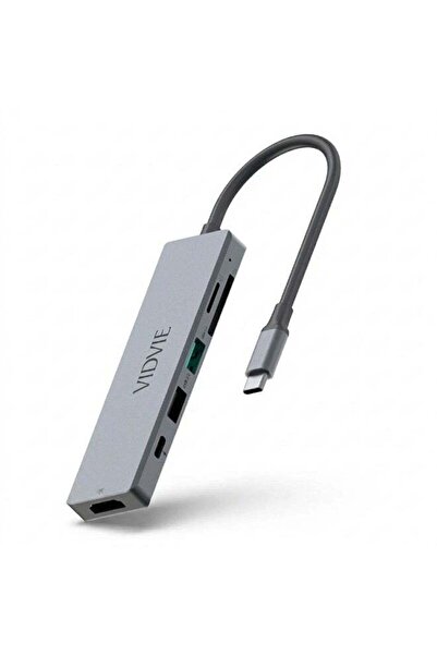 Vidvie 6-in-1 Type-C Hub Docking Station with 4K HDMI, 100W PD Charging, USB ...