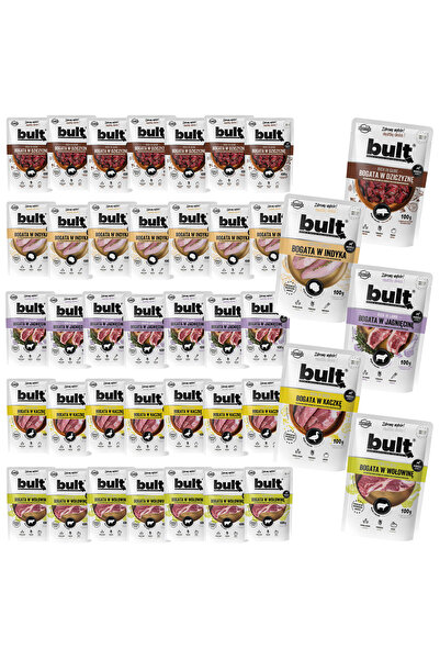 Bult Hrană umedă completă pentru câini, Arome asortate, Plic 40x100g