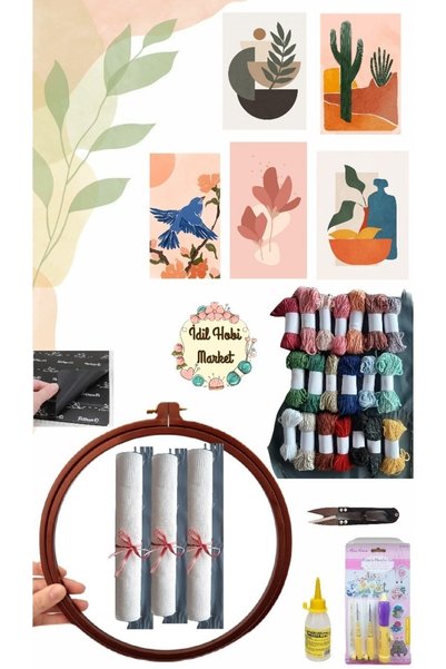 Belomia Home Collection 33 Parça Büyük Punch Seti -bohem Floral Model 03 BLM HBY