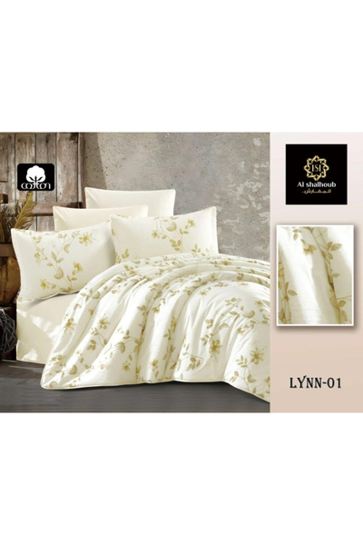 Generic Brand مفرش نفر لين 4قطع 180*230 F-26/084-LYNN - LYNN-01