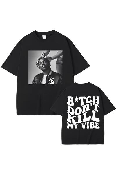 MG Kendrick Lamar Printed Circular Neck Cotton Oversize Fit Unisex Tshirt