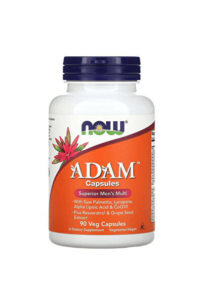 Now Foods Adam Superior Men's Health Multi Vitamin + Test 90 Veg Caps