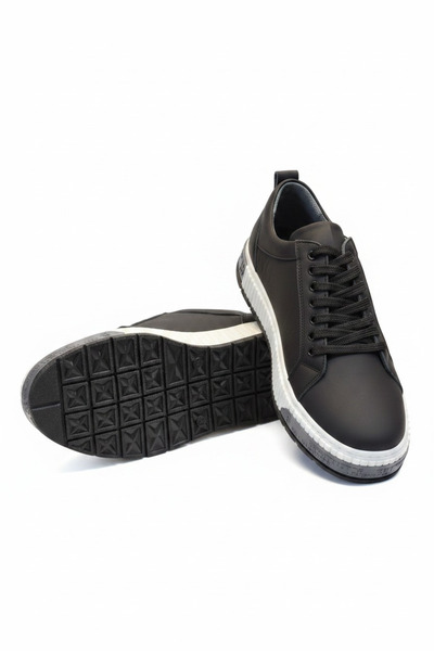 PAPATAY 9012 Men's Casual Genuine Leather Men's Shoes - Men's Daily Lace-Up S...