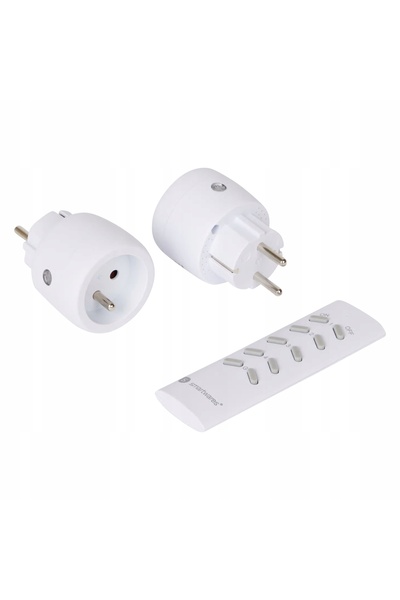 NO BRAND Pachet de 2 prize electrice de 2300W, controlate prin fir pilot