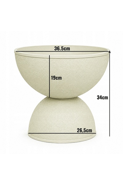 NO BRAND DONICA CUP002-2 CAPAC MODERN MINIMALIST 34CM