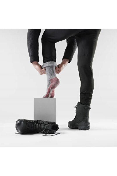 NO BRAND Șosete de trekking unisex SMARTWOOL HIKE LC PANO HIKE ASH