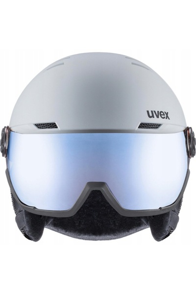 Uvex WANTED VISOR cască de schi cu tehnologie hardshell gri