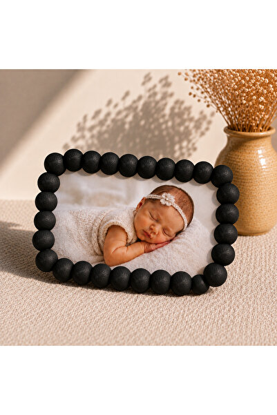 Bubble Fotoğraf Çerçevesi 10x15 cm – Dikey & Yatay Kullanım - Siyah