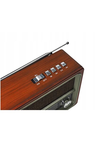 LTC Radio portabil retro NETTA cu panou solar FM AM SW BT USB LXLTC103UBT