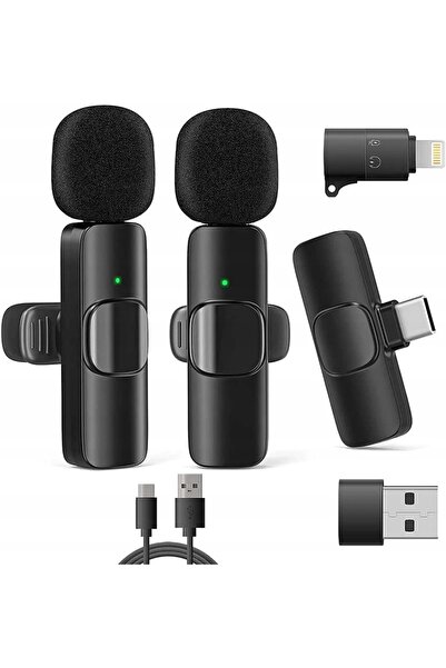 NO BRAND Microfon wireless mini VOVIGGOL pentru dispozitive mobile