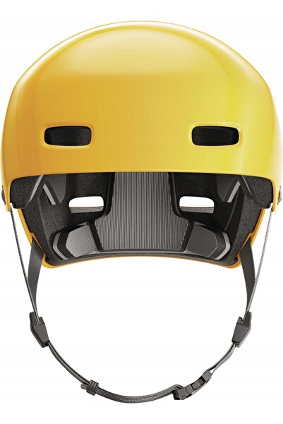 Abus INDY S 51-55 Cască galben muștar pentru motocross, cască de skate, cască...