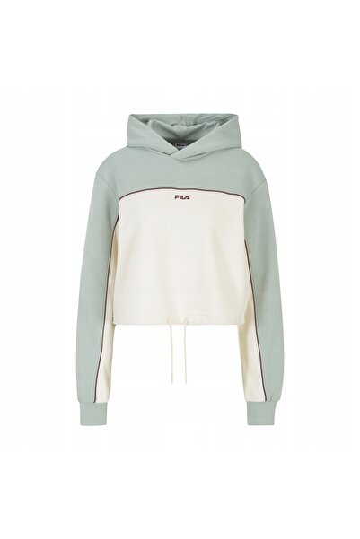 FILA Hanorac Laagna Blocked verde jad/alb antic L