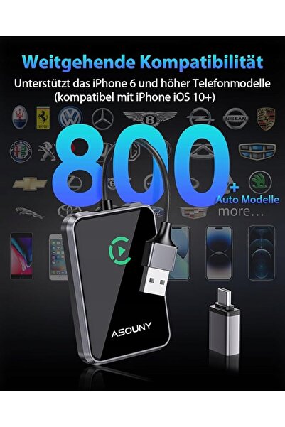 NO BRAND ADAPTOR CARPLAY - ALB - ASOUNY - BY969T