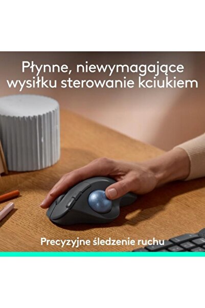logitech Mouse wireless Ergo M575s senzor optic