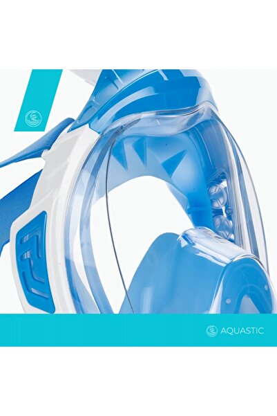 NO BRAND Mască de scufundare integrală SNORKELING AQUASTIC KAI L-XL cu tub