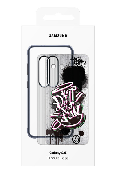 Samsung Husă de protecție FlipSuit pentru Galaxy S25 Negru EF-JS931CBE