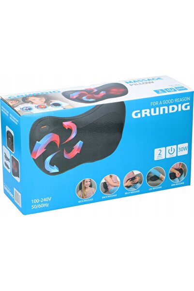 Grundig Pernă de masaj neagră
