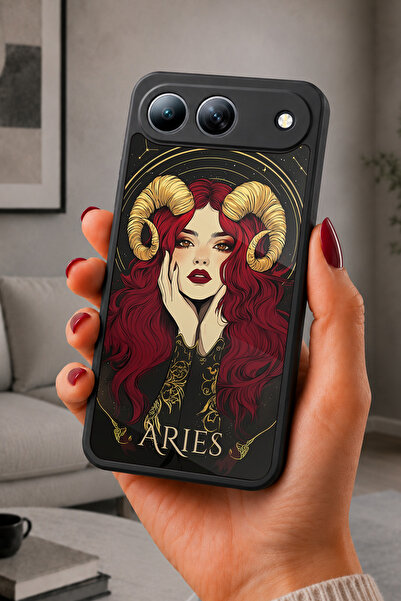 TECNO Spark 40 5G Uyumlu Ram Desenli Kamera Korumalı Darbelere Dayanıklı Kılıf