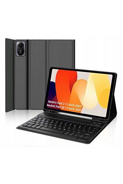 NO BRAND Husă cu tastatură wireless Bluetooth pentru XIAOMI REDMI PAD 2 11 11...