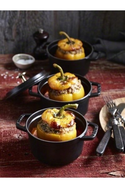NO BRAND Staub La Cocotte Oală rotundă din fontă 400 ml