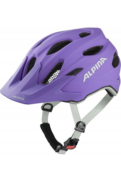 Alpina Cască de bicicletă Carapax Jr Flash Purple Matt S/M 51-56cm