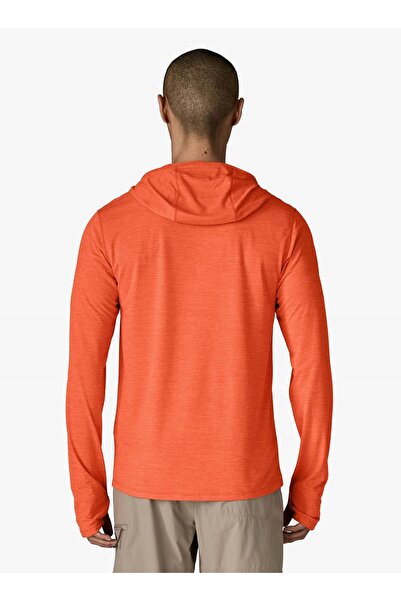 Patagonia Hanorac Cap Cool Sun Hoody - cărbune organic/argintiu cărbune organ...