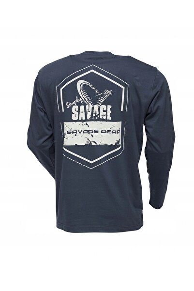 NO BRAND Tricou Savage Gear Simply Savage Rex cu mânecă lungă, mărimea M