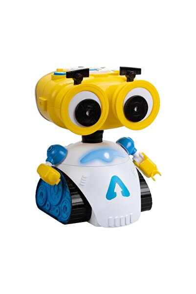 TM TOYS Robot programabil galben cu sunet și iluminare LED