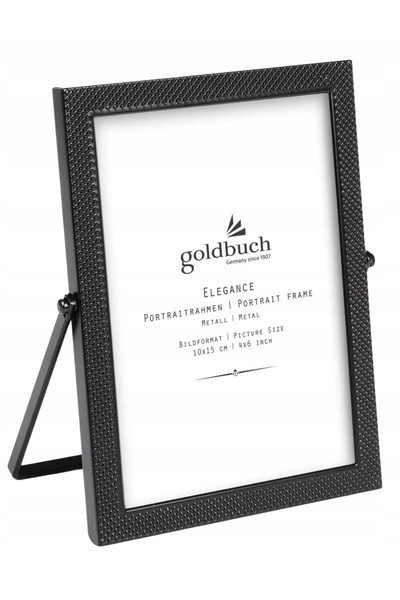 Goldbuch Ramă foto elegantă din metal, format 10x15, universală, pentru cadou.