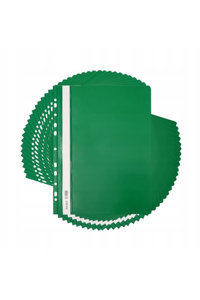 Biurfol SKOROSZYT Dosar suspendabil rigid A4, verde, pentru 200 de carduri x 40
